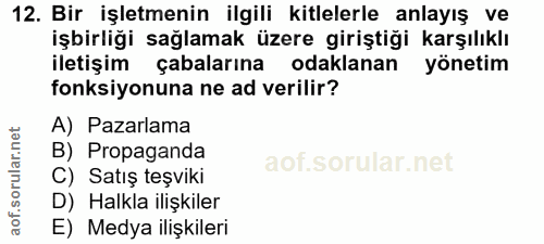 Soru 12