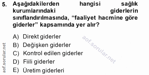 Soru 5
