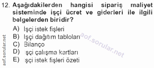 Soru 12