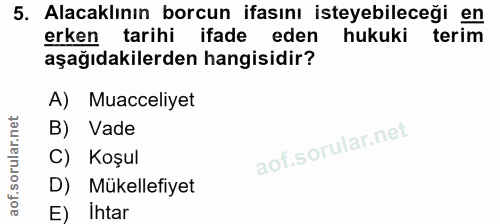 Soru 5