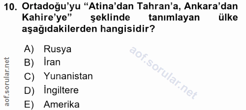 Soru 10