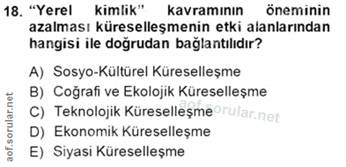 Soru 18