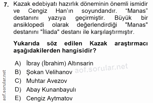Soru 7