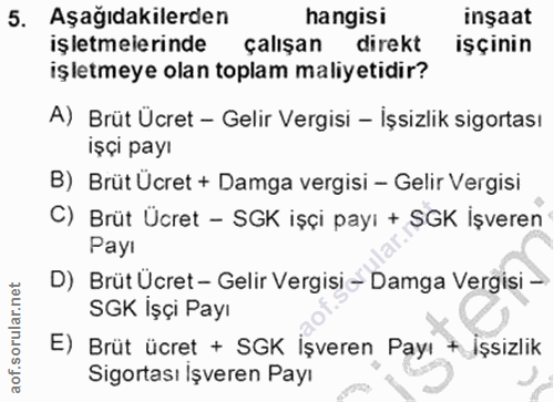 Soru 5