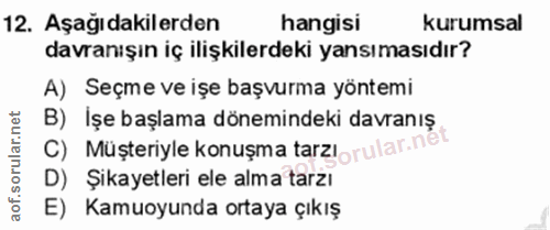 Soru 12