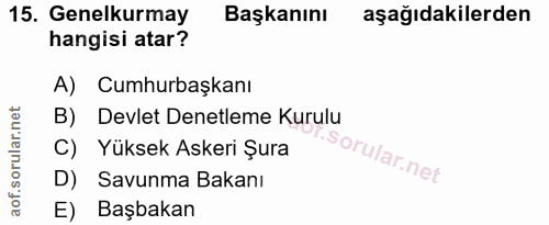 Soru 15
