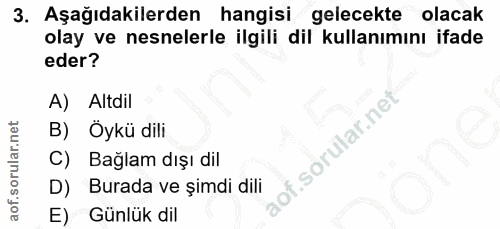 Soru 3