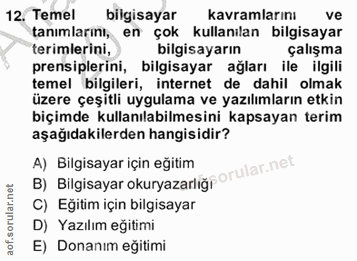 Soru 12