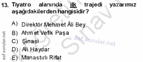 Soru 13