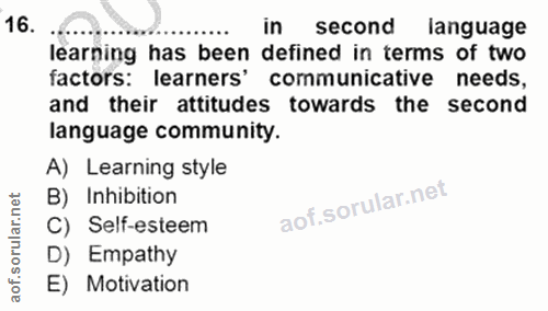 Soru 16