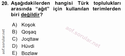 Soru 20