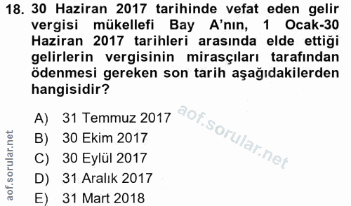 Soru 18