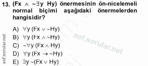 Soru 13