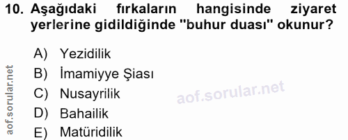 Soru 10