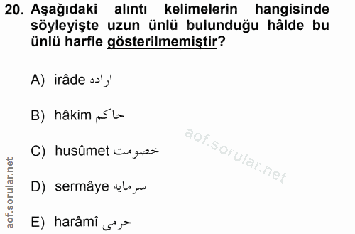 Soru 20