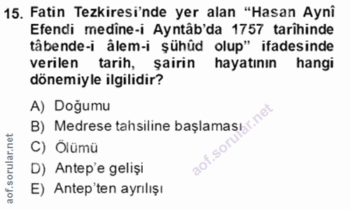 Soru 15