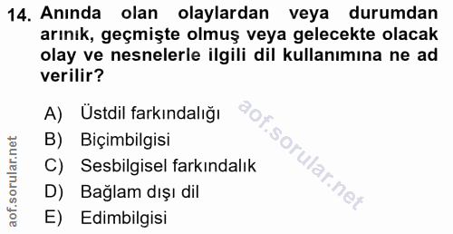 Soru 14