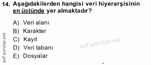 Soru 14