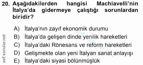 Soru 20