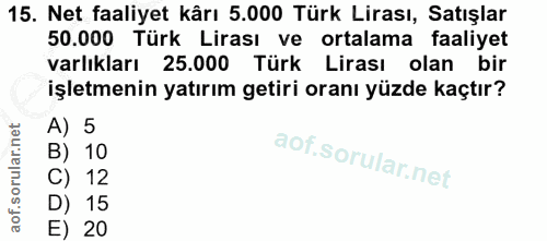 Soru 15