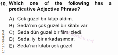Soru 10