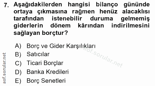 Soru 7