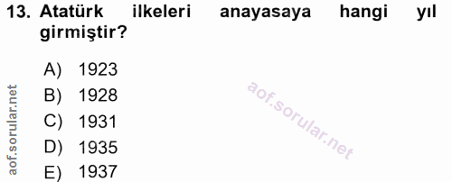 Soru 13