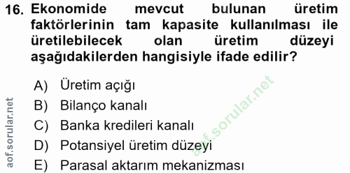Soru 16