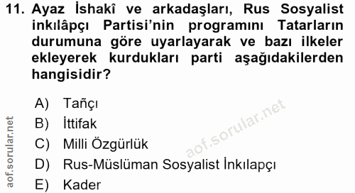 Soru 11