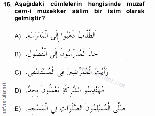 Soru 16
