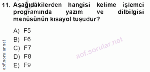 Soru 11