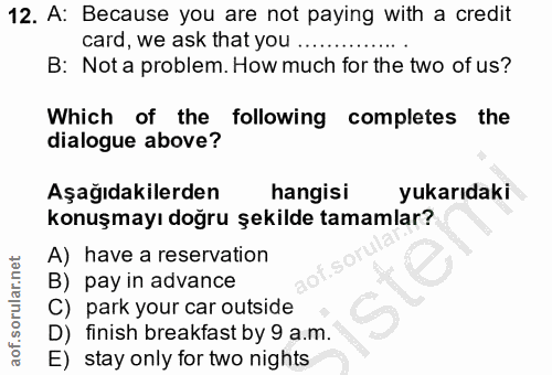 Soru 12