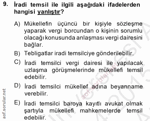 Soru 9