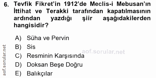 Soru 6