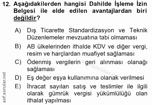 Soru 12