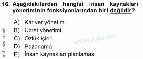 Soru 16