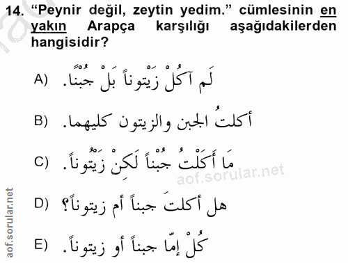 Soru 14