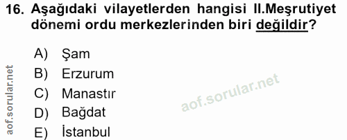 Soru 16