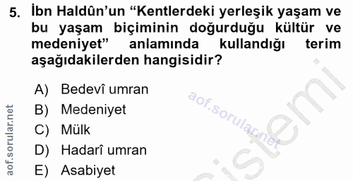 Soru 5