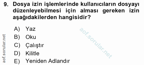 Soru 9