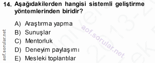 Soru 14