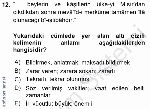 Soru 12