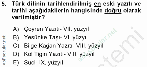 Soru 5