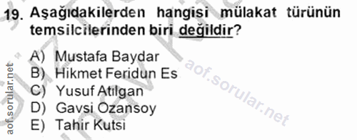 Soru 19