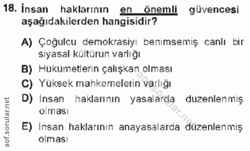 Soru 18