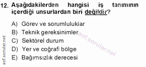 Soru 12