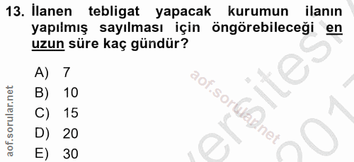 Soru 13