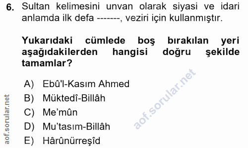 Soru 6