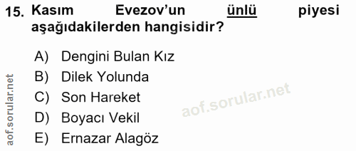 Soru 15