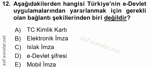 Soru 12